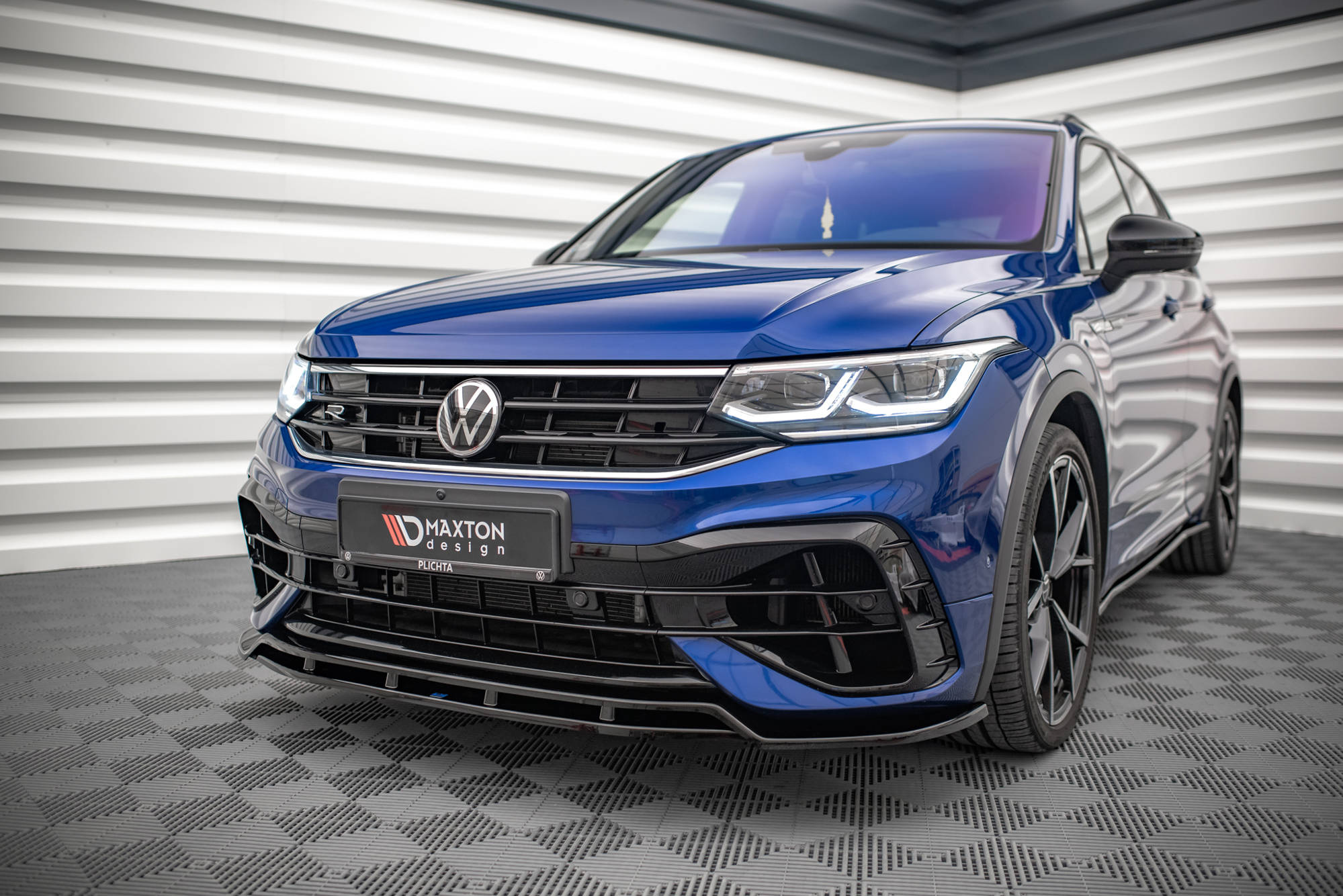 Etusplitteri (V1) Volkswagen Tiguan R / R-Line Mk2 Facelift, Maxton