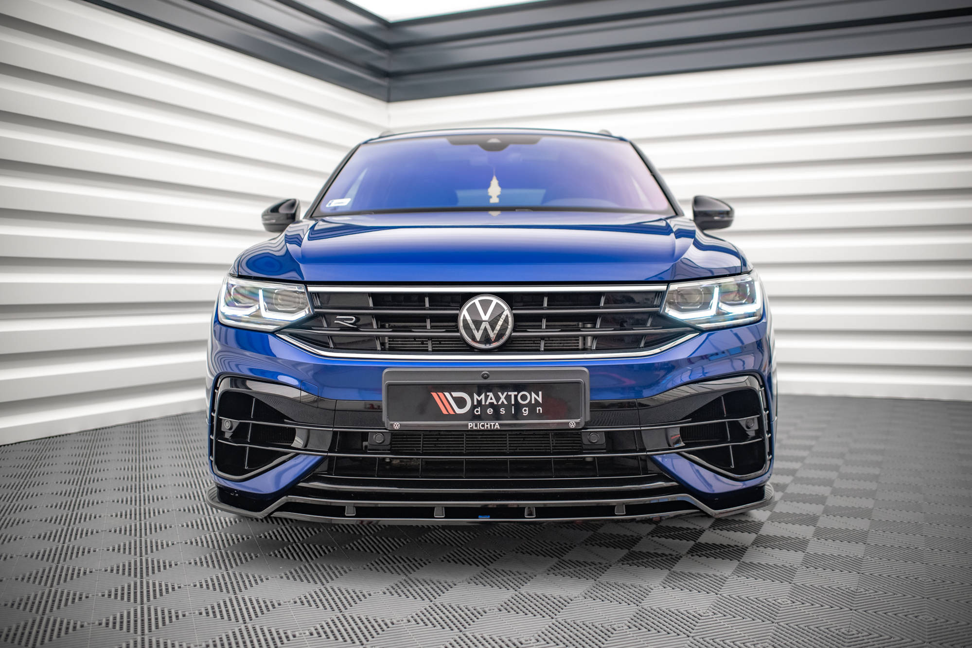 Etusplitteri (V1) Volkswagen Tiguan R / R-Line Mk2 Facelift, Maxton-2