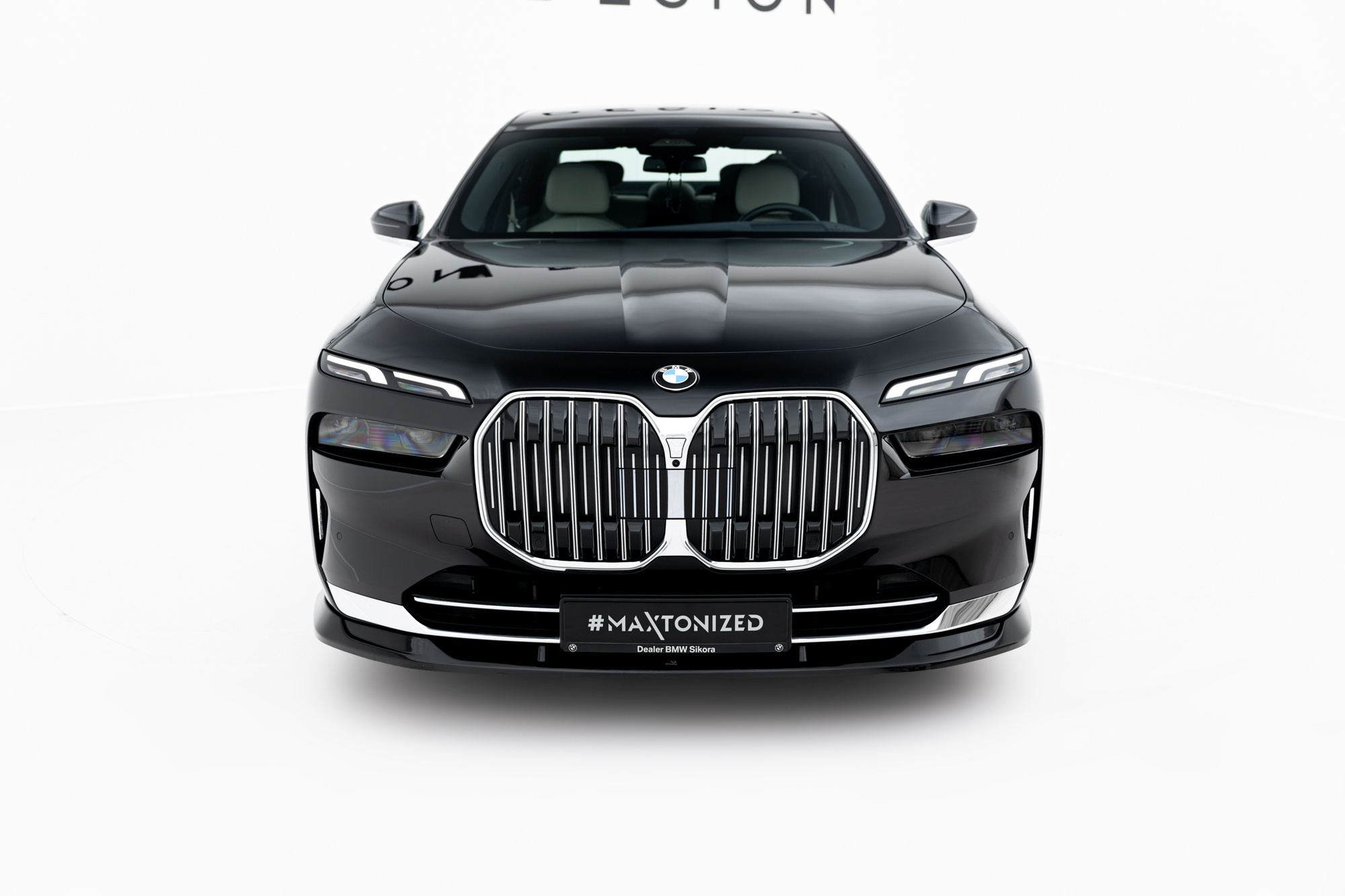 Etusplitteri (V2) BMW 7 G70, Maxton-2