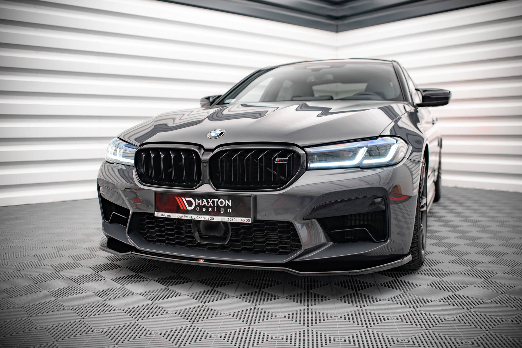 Etusplitteri (V2) BMW M5 F90 Facelift, Maxton