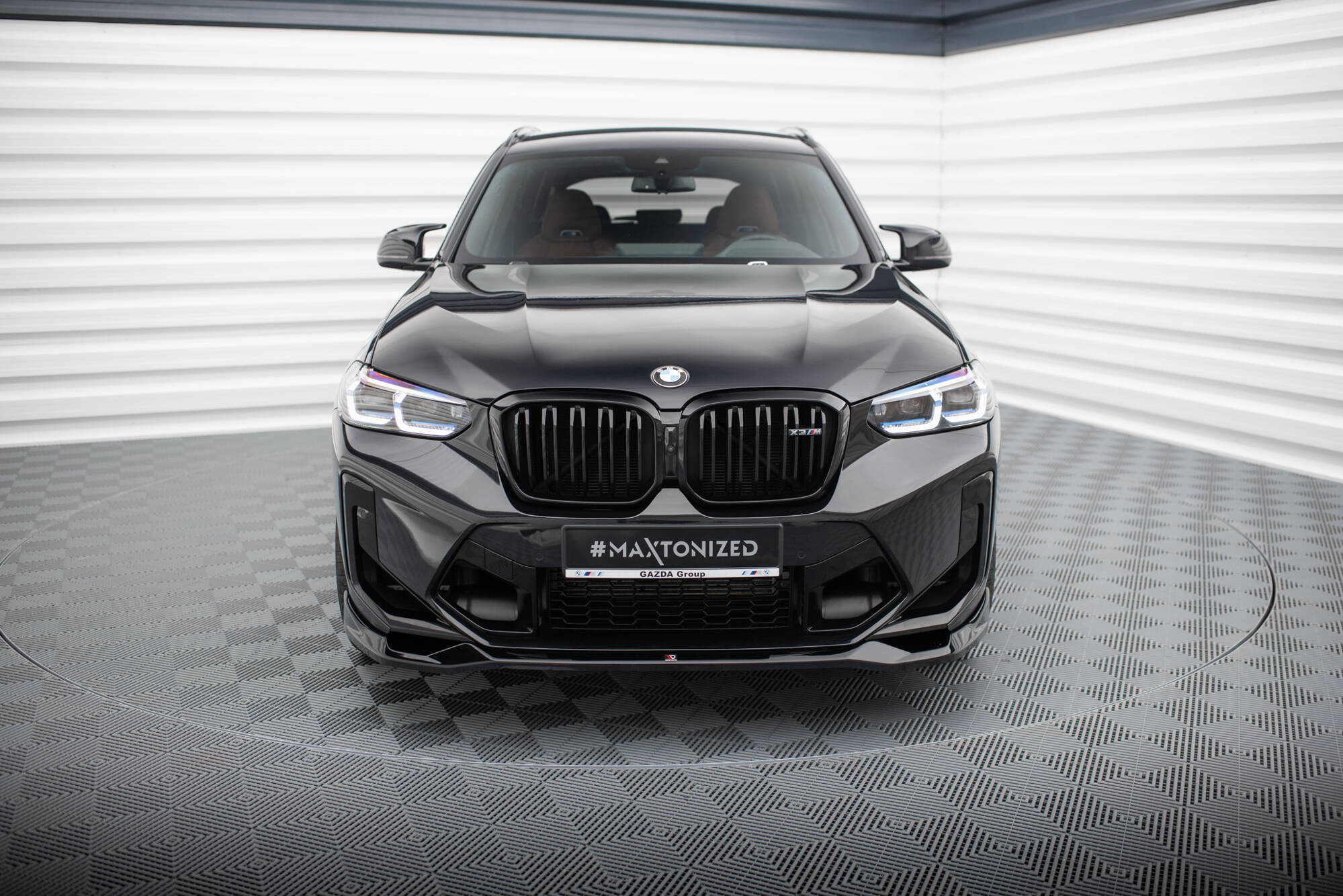 Etusplitteri (V2) BMW X3 M F97 Facelift, Maxton-2