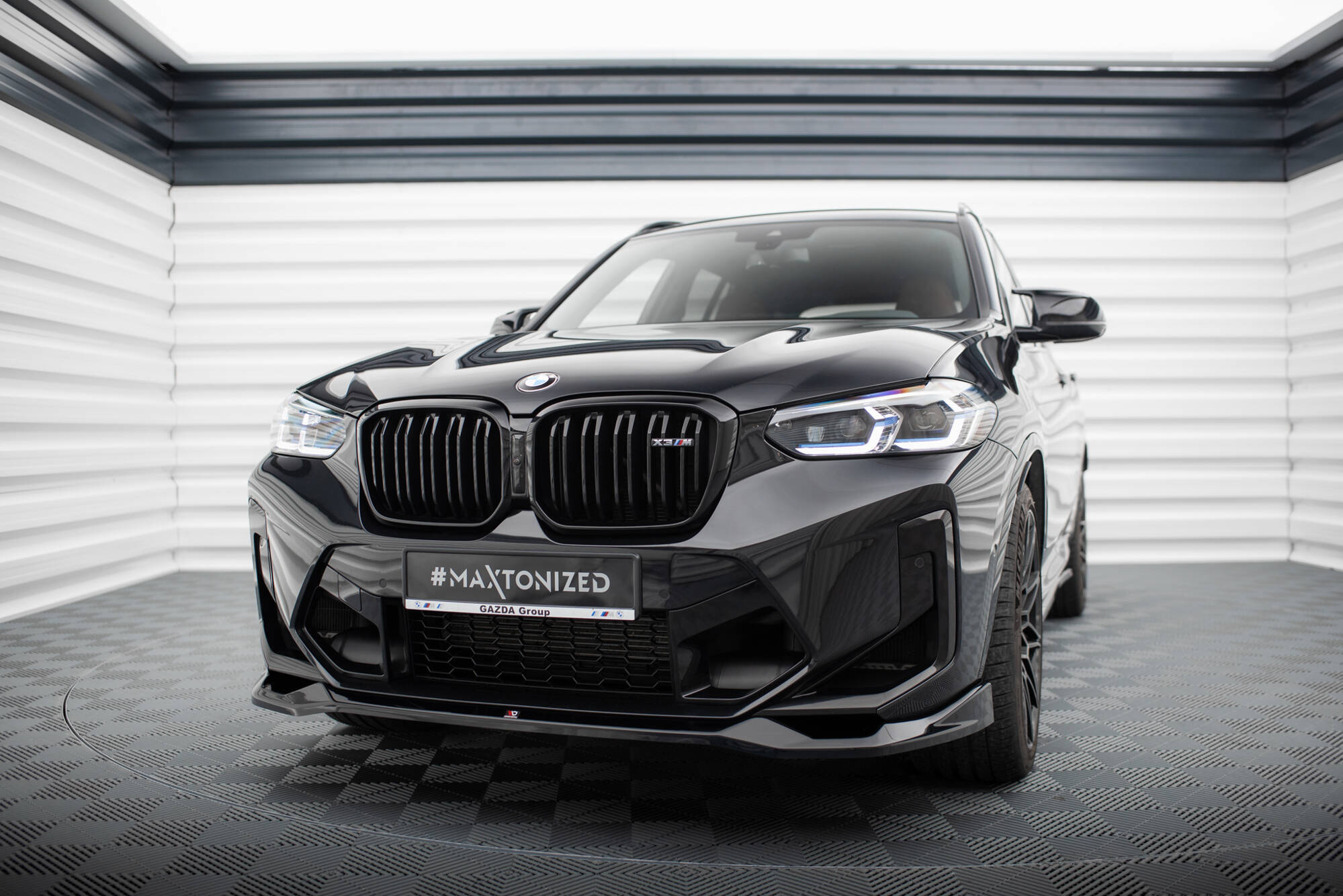 Etusplitteri (V2) BMW X3 M F97 Facelift, Maxton