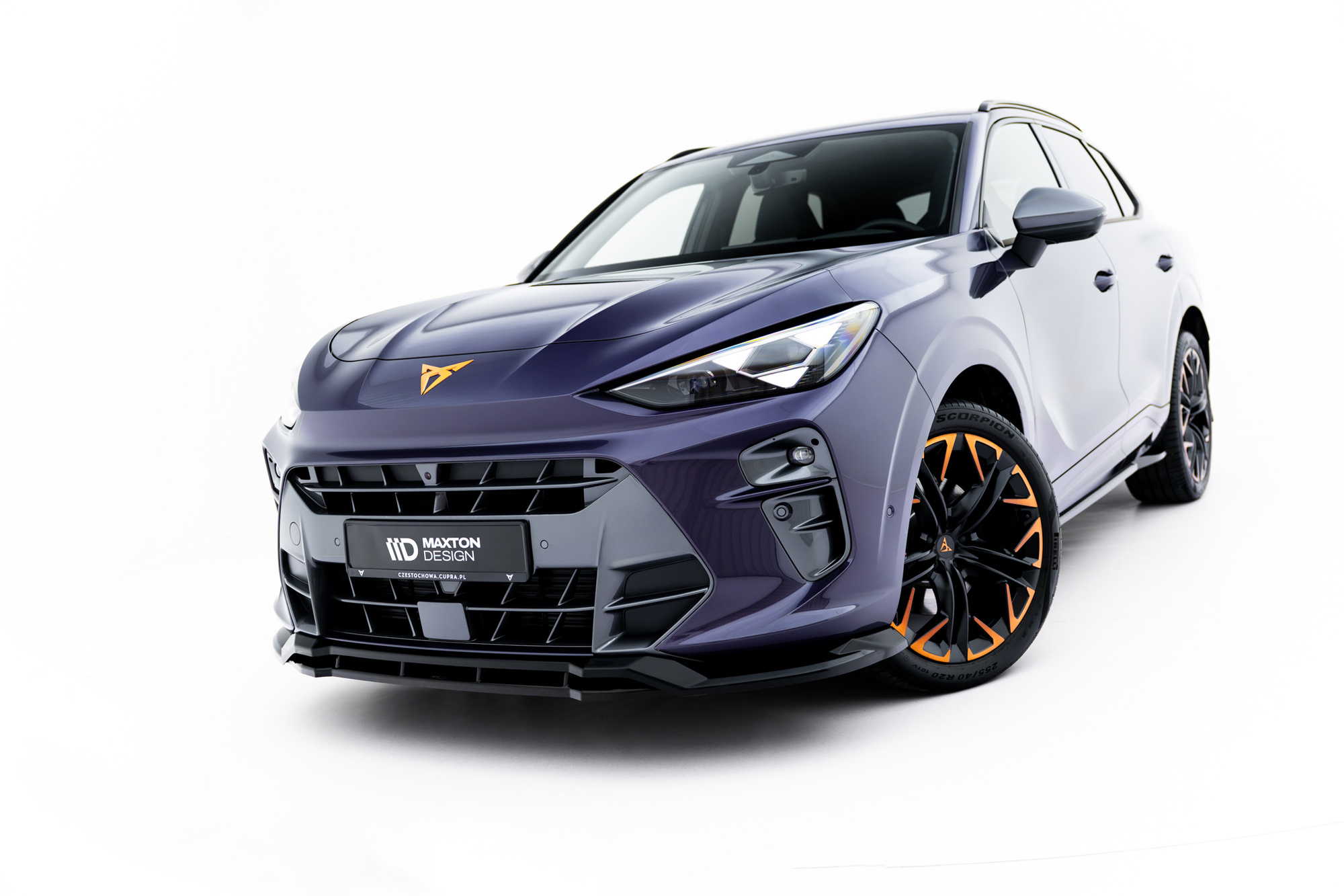 Etusplitteri (V2) Cupra Terramar Mk1, Maxton