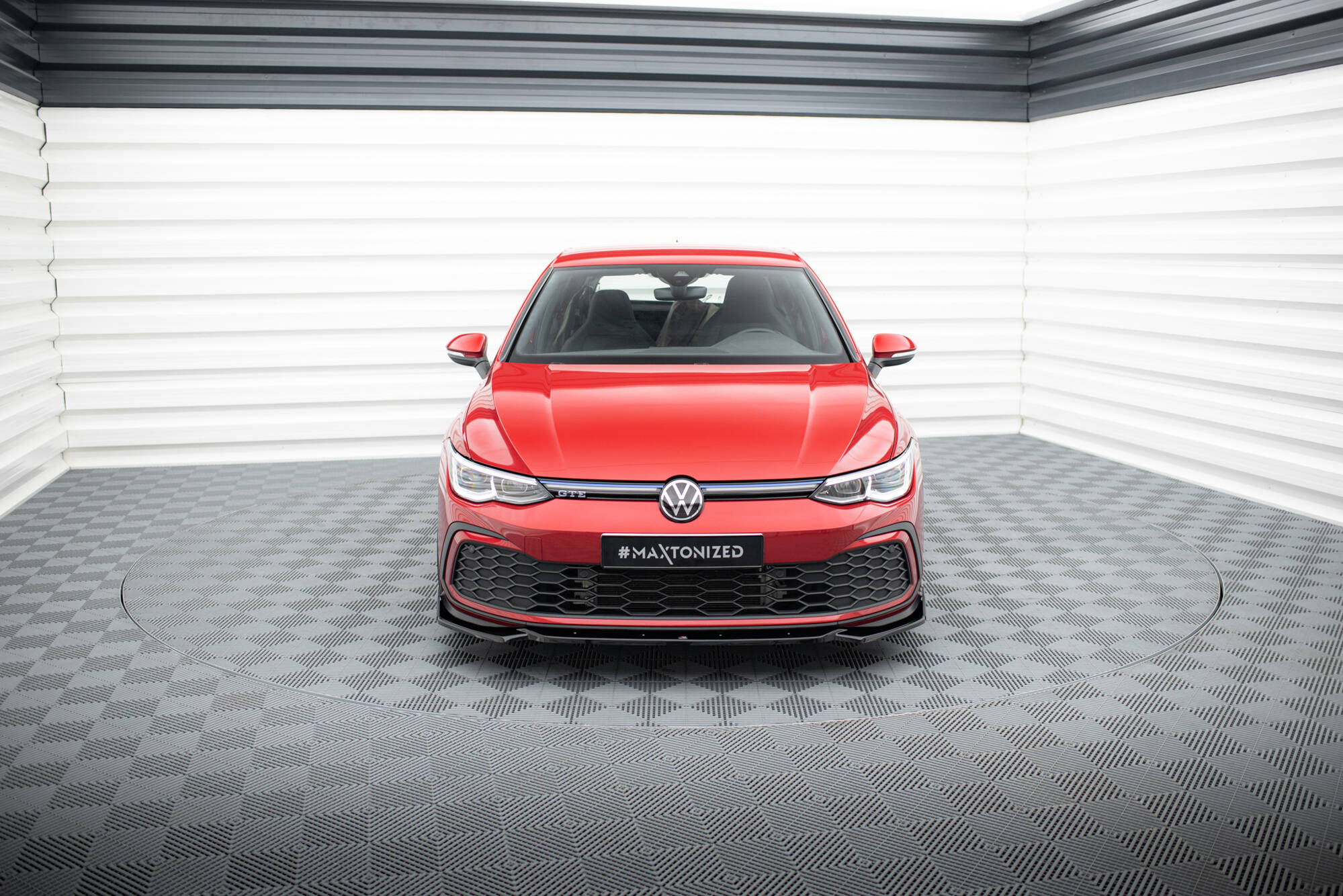 Etusplitteri (V2) + Levikelipat Volkswagen Golf GTI / GTE / GTD / R-Line Mk8, Maxton-2