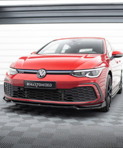 Etusplitteri (V2) + Levikelipat Volkswagen Golf GTI / GTE / GTD / R-Line Mk8, Maxton