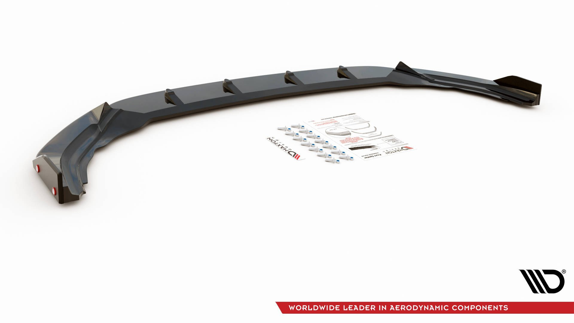 Etusplitteri (V2) + Levikelipat Volkswagen Golf R Mk8, Maxton-5