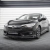 Etusplitteri (V2) Honda Civic Sedan Mk10, Maxton
