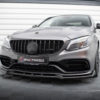 Etusplitteri (V2) Mercedes-AMG C63 Sedan / Estate W205 Facelift, Maxton