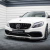 Etusplitteri (V2) Mercedes-AMG C63 Sedan / Estate W205 / S205, Maxton