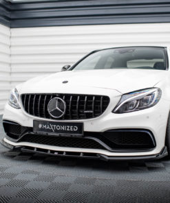 Etusplitteri (V2) Mercedes-AMG C63 Sedan / Estate W205 / S205, Maxton