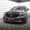 Etusplitteri (V2) Mercedes-Benz C AMG Line Sedan / Coupe / Estate (205), Maxton