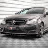 Etusplitteri (V2) Mercedes-Benz C Coupe / Sedan / Estate AMG-Line (204), Maxton