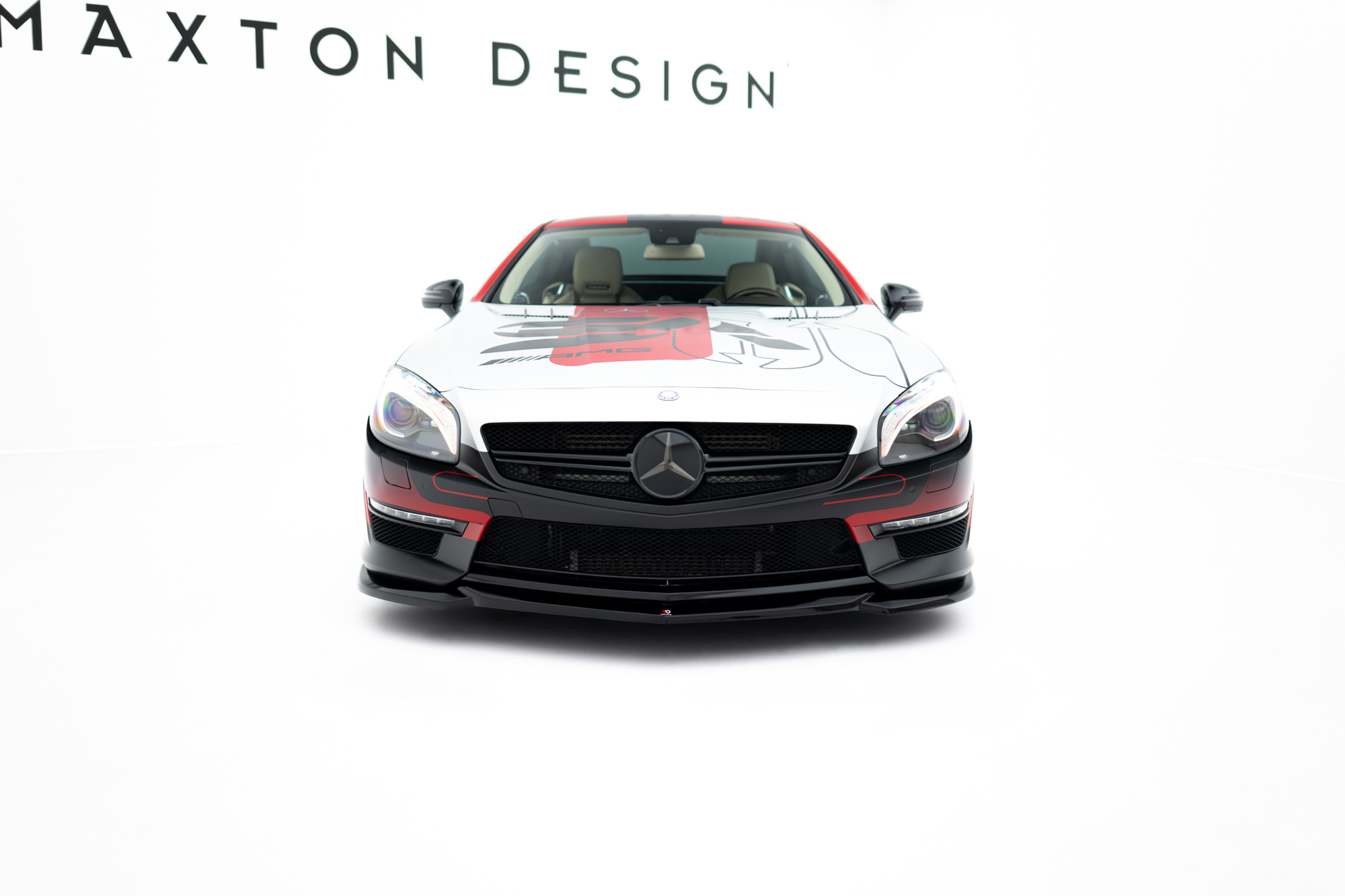 Etusplitteri (V2) Mercedes-Benz SL 63 AMG R231, Maxton-2