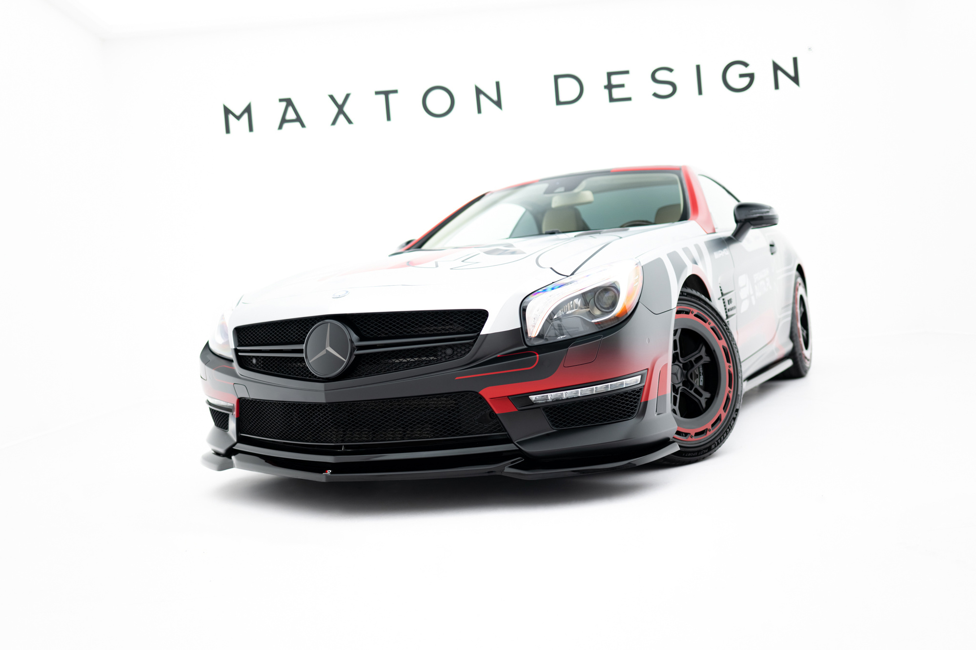 Etusplitteri (V2) Mercedes-Benz SL 63 AMG R231, Maxton-3