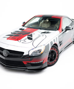 Etusplitteri (V2) Mercedes-Benz SL 63 AMG R231, Maxton