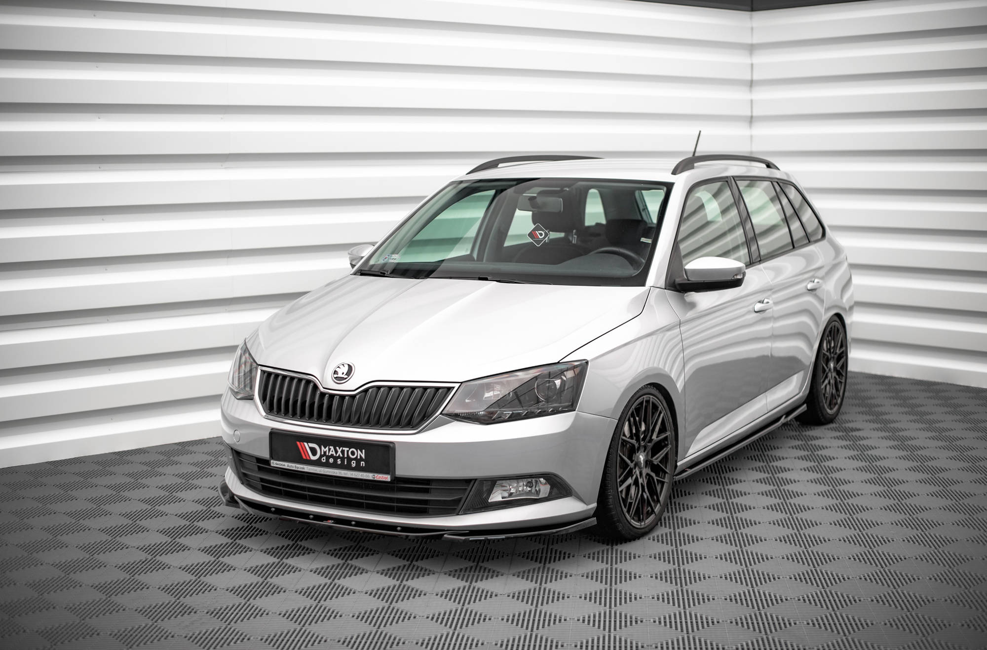 Etusplitteri (V2) Skoda Fabia Mk3, Maxton