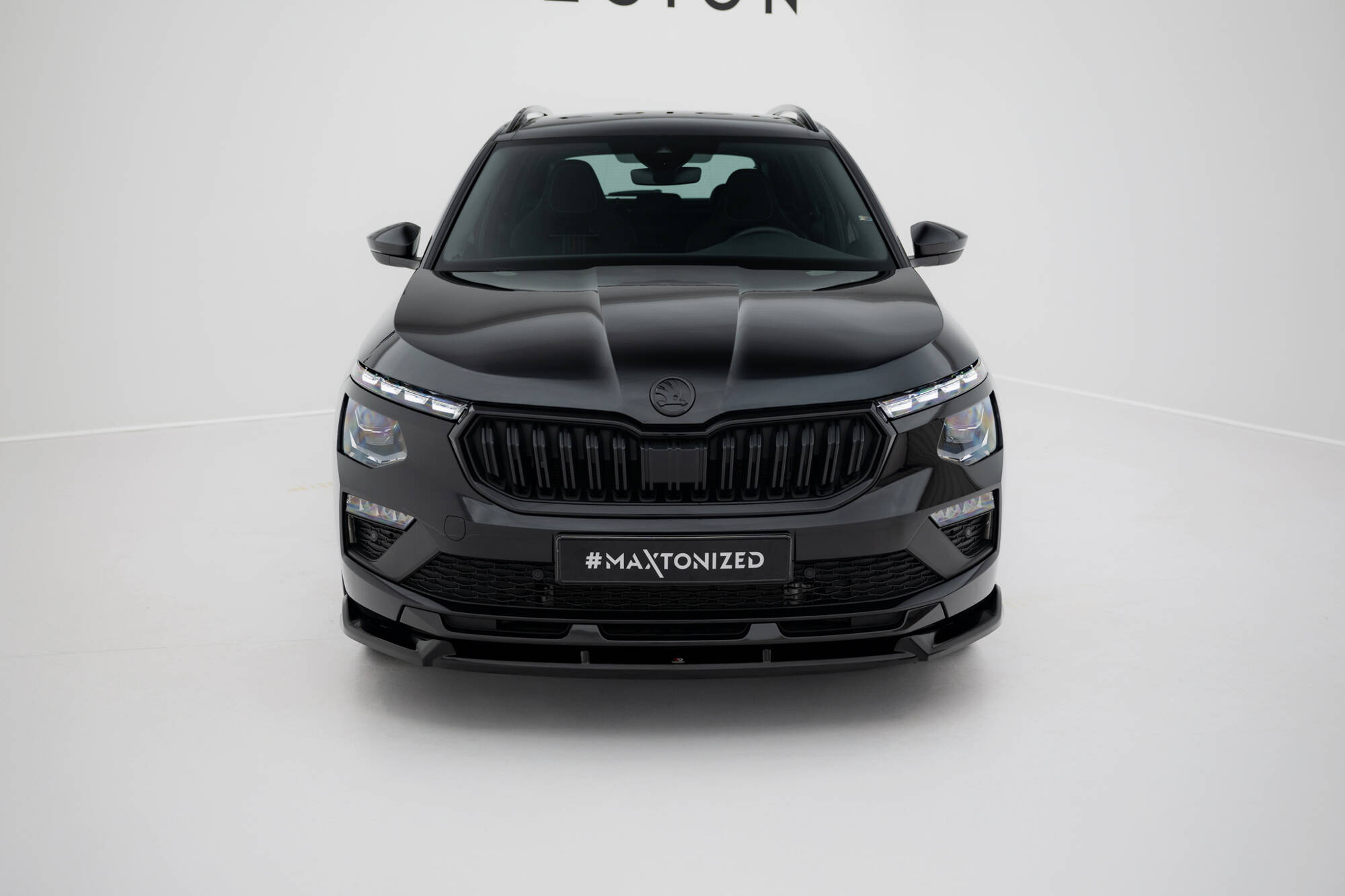 Etusplitteri (V2) Skoda Kamiq Monte Carlo Mk1 Facelift, Maxton-2