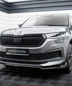 Etusplitteri (V2) Skoda Kodiaq Sportline Mk1 Facelift, Maxton