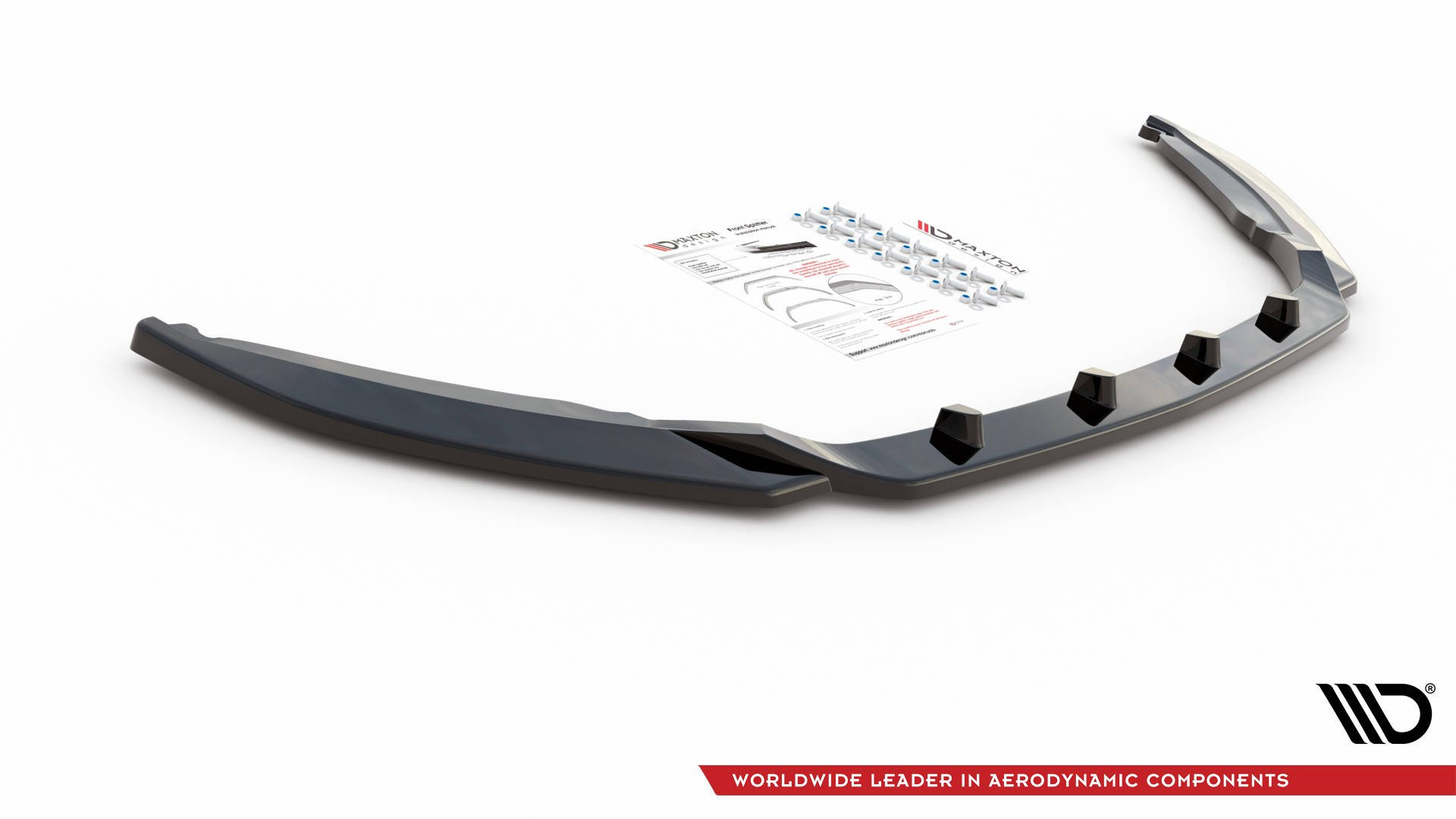 Etusplitteri (V2) Skoda Octavia Mk3 Facelift, Maxton-3