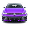 Etusplitteri (V2) Volkswagen Golf R Mk8 Facelift, Maxton-2