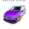 Etusplitteri (V2) Volkswagen Golf R Mk8 Facelift, Maxton-4