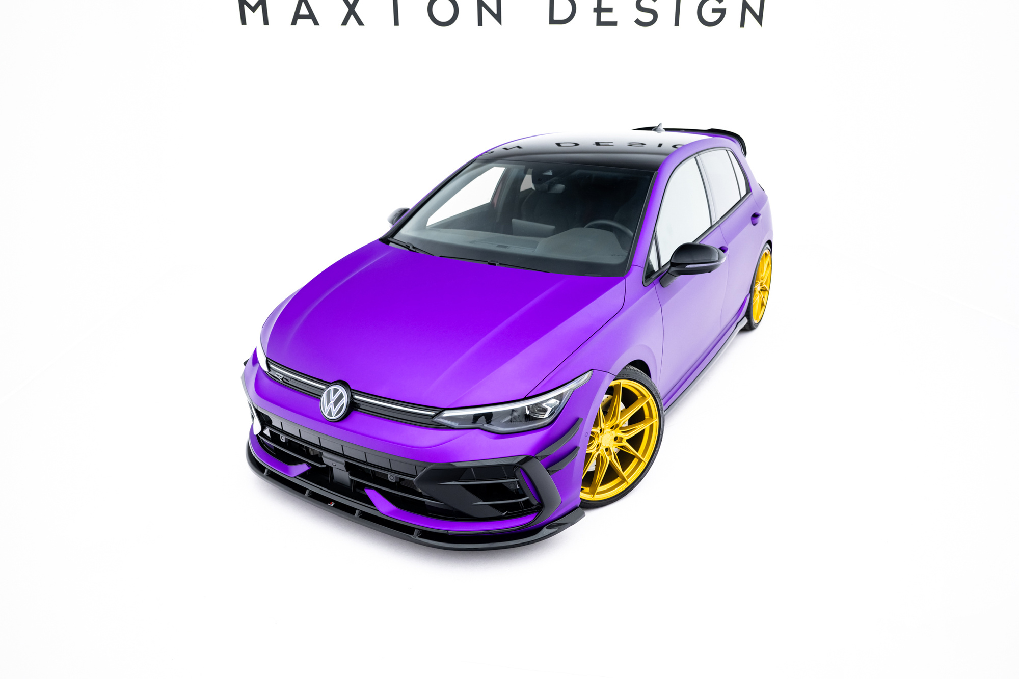 Etusplitteri (V2) Volkswagen Golf R Mk8 Facelift, Maxton-4