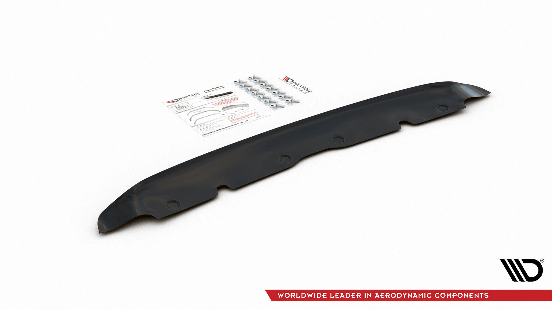 Etusplitteri (V2) BMW 1 M-Pack/ M135i / 128ti F40, Maxton-5