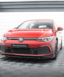 Etusplitteri (V3) + Levikelipat Volkswagen Golf GTI / GTE / GTD / R-Line Mk8, Maxton