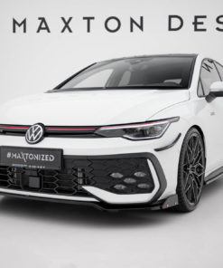 Etusplitteri (V3) + Levikelipat Volkswagen Golf GTI / GTE / R-Line Mk8 Facelift, Maxton