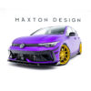 Etusplitteri (V3) + Levikelipat Volkswagen Golf R Mk8 Facelift, Maxton
