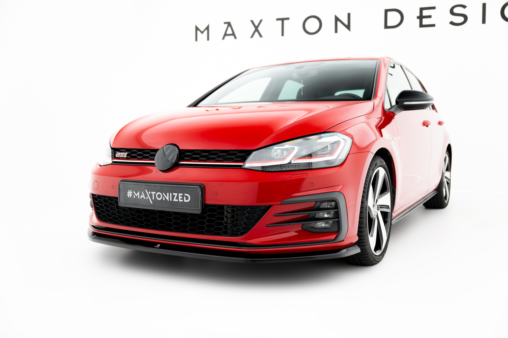 Etusplitteri (V3) Volkswagen Golf GTI Mk7 Facelift, Maxton