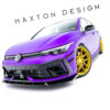 Etusplitteri (V3) Volkswagen Golf R Mk8 Facelift, Maxton