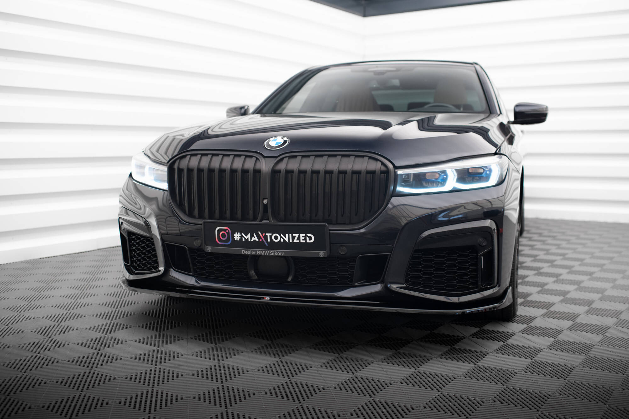 Etusplitteri (V4) BMW 7 M-Pack G11 / G12 Facelift, Maxton