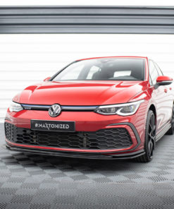 Etusplitteri (V5) Volkswagen Golf GTI / GTE / GTD / R-Line Mk8, Maxton