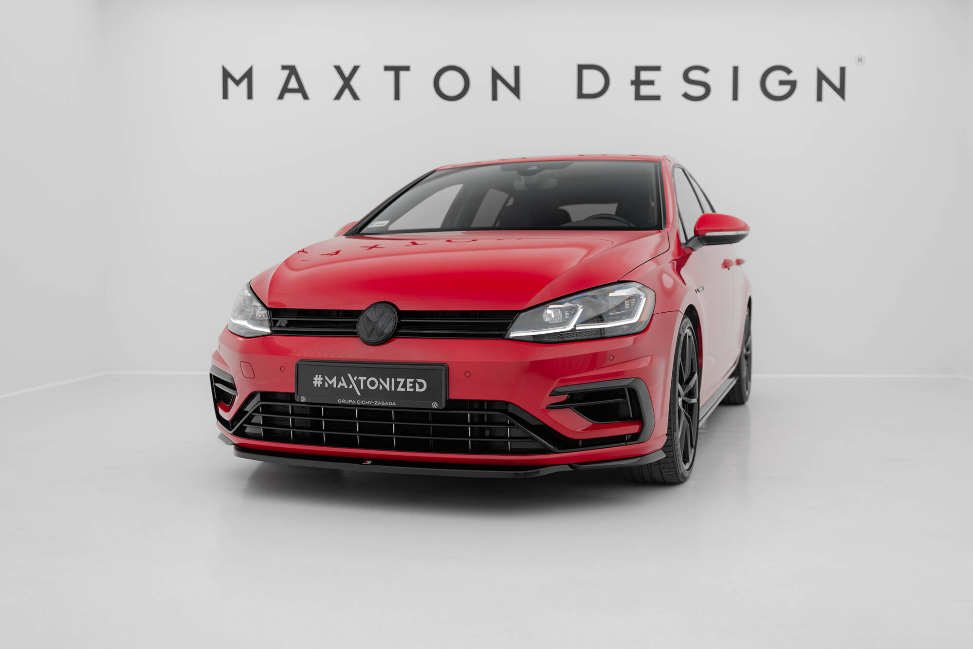 Etusplitteri (V5) Volkswagen Golf R / R-Line Mk7 Facelift, Maxton