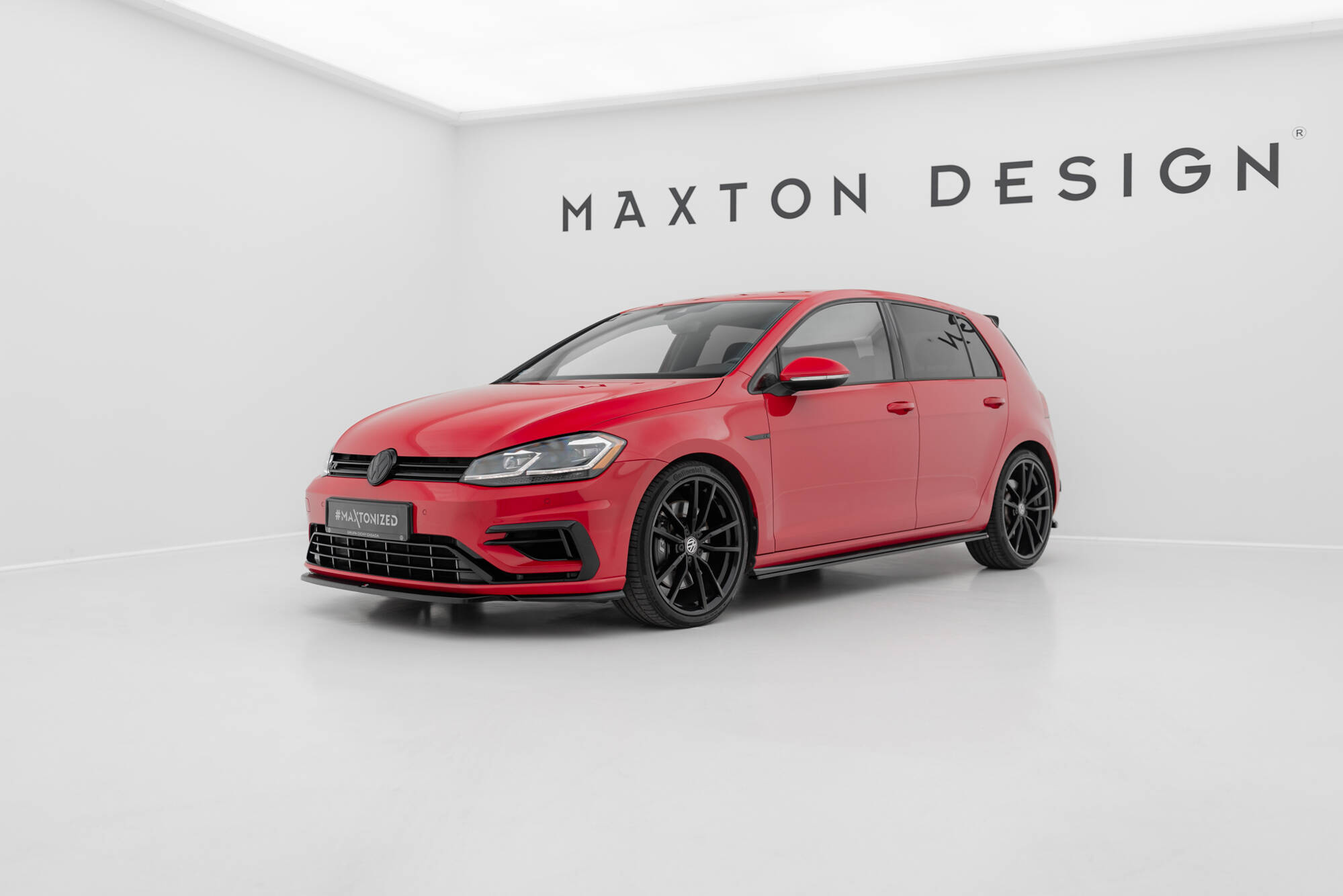 Etusplitteri (V5) Volkswagen Golf R / R-Line Mk7 Facelift, Maxton-3