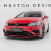 Etusplitteri (V6) Volkswagen Golf R / R-Line Mk7 Facelift, Maxton