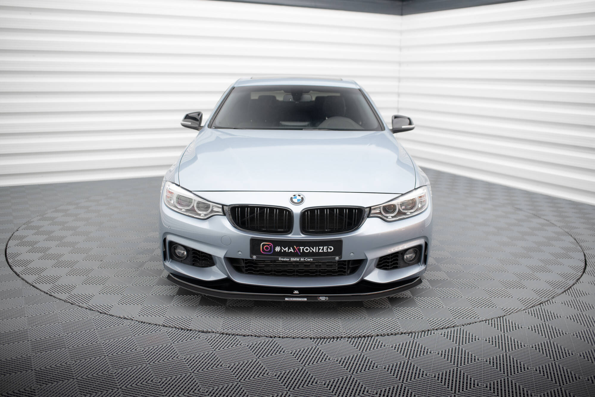 Etusplitteri Hybrid, BMW 4 M-Pack F32 / F36 / F33, Maxton-2