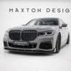 Hiilikuitu Etulippa + ABS Splitter BMW 7 M-Pack G11 Facelift, Maxton