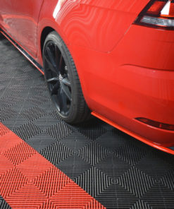 Taka sivusplitterit (V2) VW GOLF 7 R VARIANT FACELIFT, Maxton