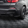 Takasplitterit BMW X4 M-PACK, Maxton