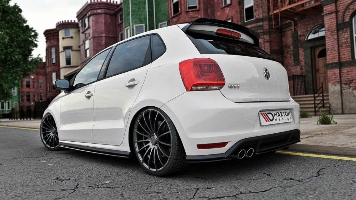Takasplitteri (with a vertical bar) Volkswagen Polo GTI Mk5 Facelift, Maxton