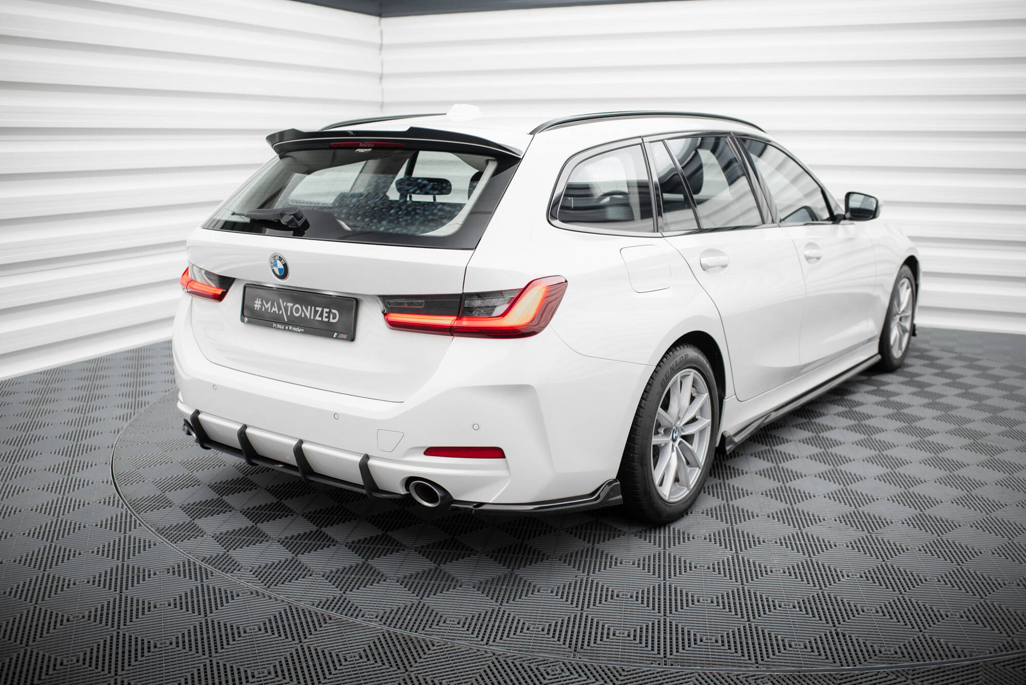 Takasplitterit BMW 3 Sedan / Touring G20 / G21 Facelift, Maxton-3
