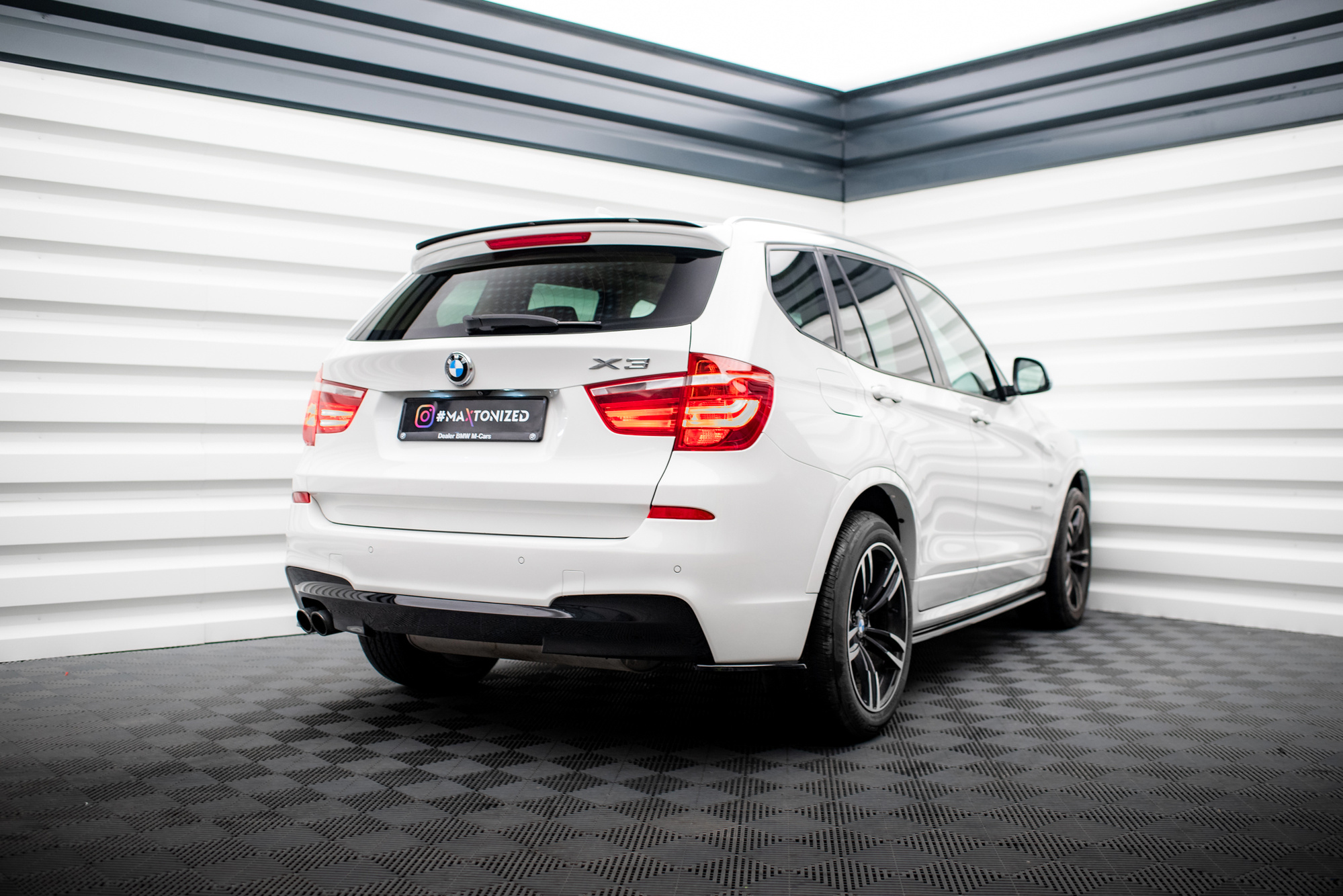 Takasplitterit BMW X3 M-Pack F25 Facelift, Maxton-3