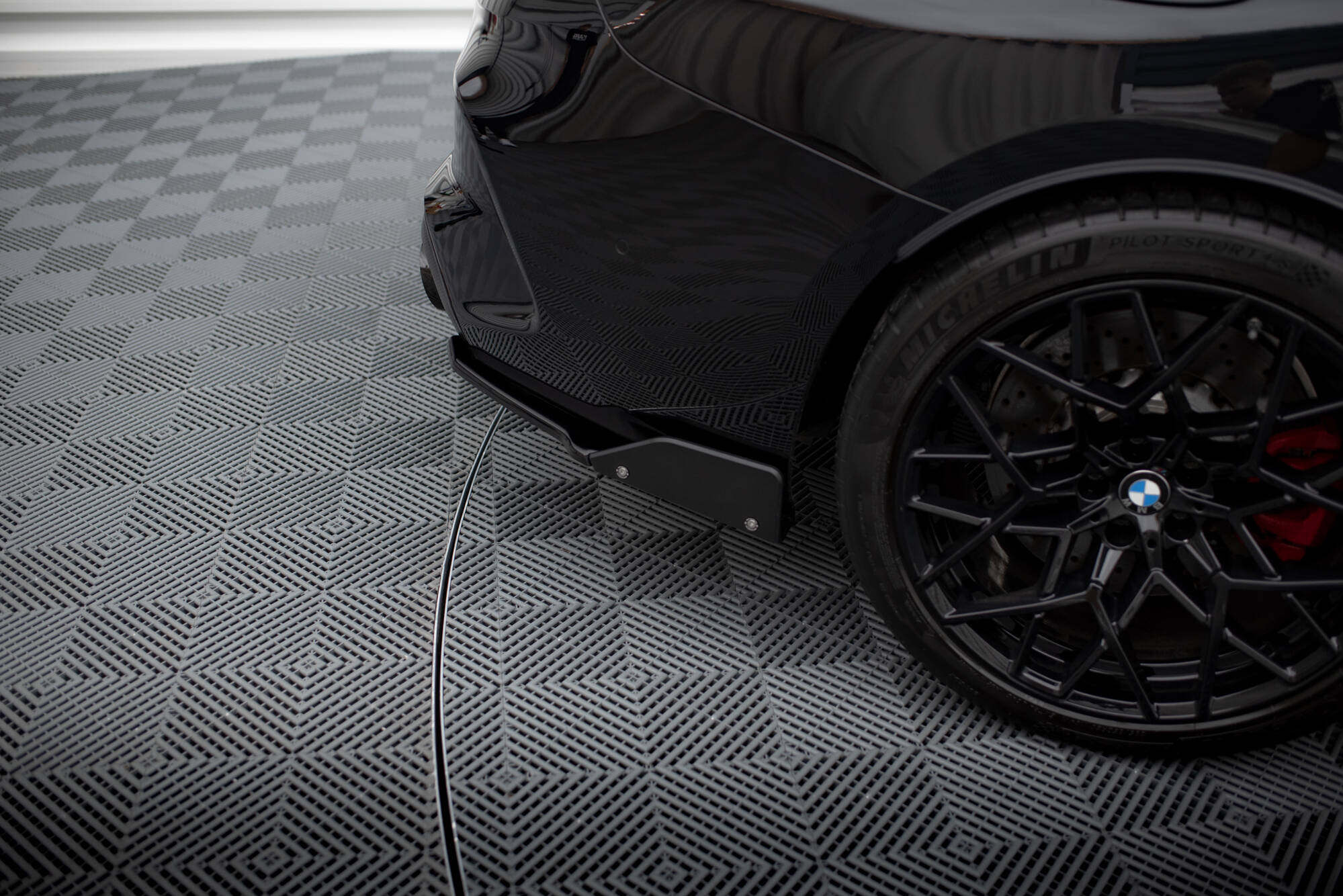 Takasplitterit (V1) + Flaps BMW M8 Gran Coupe F93, Maxton-2