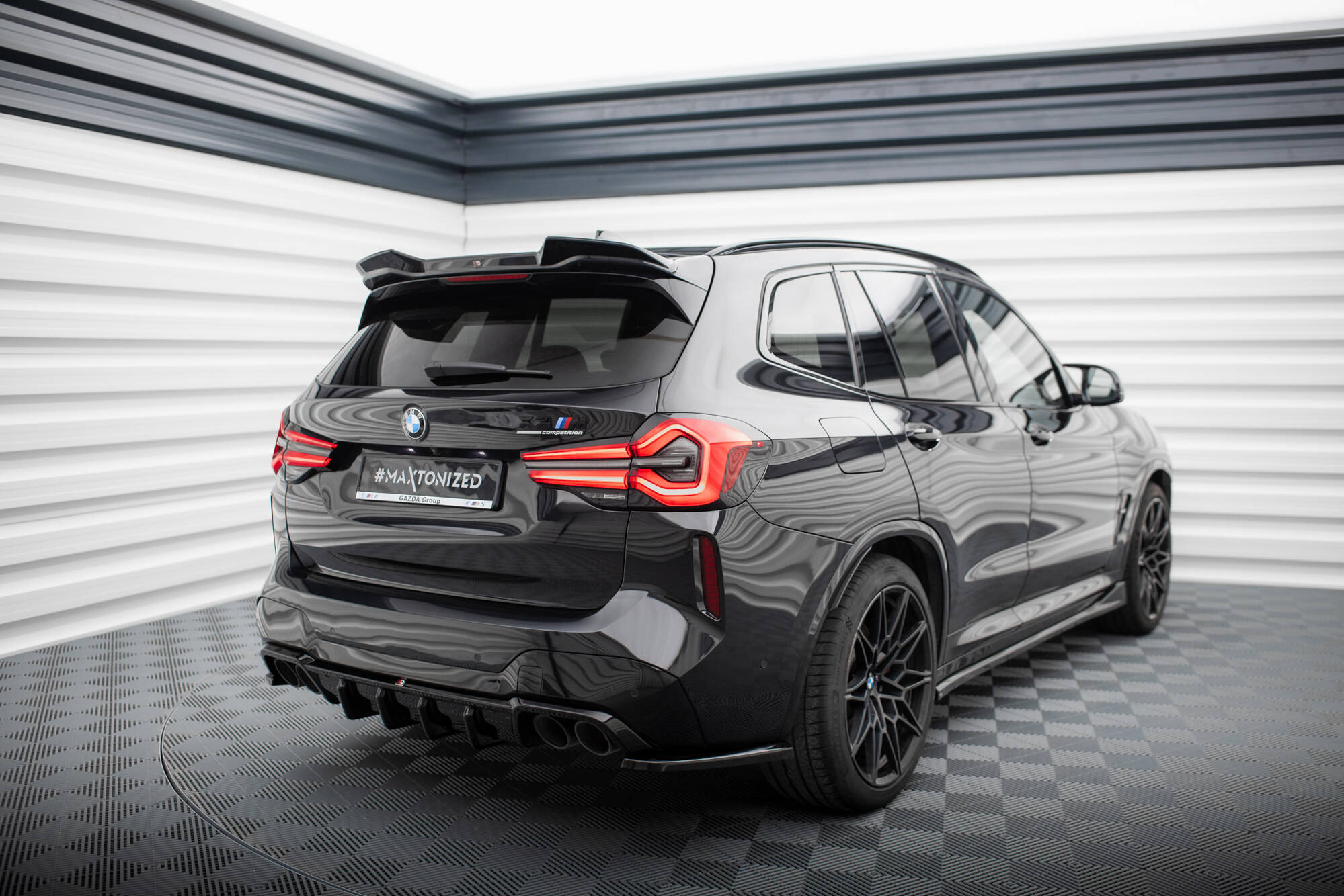 Takasplitterit (V2) BMW X3 M F97 / F97 Facelift, Maxton-2