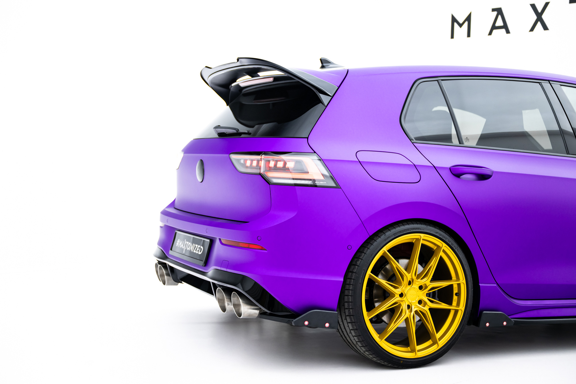 Taka sivusplitterit (V2) + Levikelipat Volkswagen Golf R Mk8 Facelift, Maxton-2
