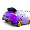 Taka sivusplitterit (V2) + Levikelipat Volkswagen Golf R Mk8 Facelift, Maxton-3