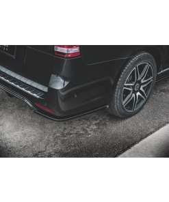 Taka sivusplitterit (V2) Mercedes-Benz V-Class AMG-Line W447 Facelift, Maxton