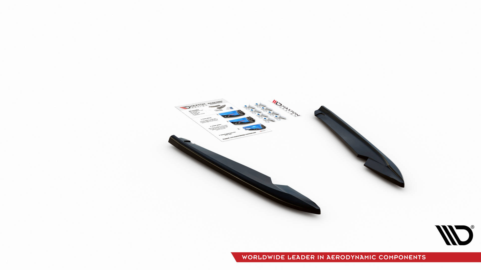 Taka sivusplitterit (V2) Seat Leon FR Sportstourer Mk3, Maxton-3